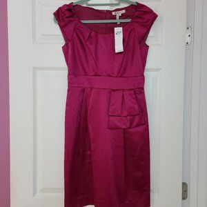 NWT BCBGeneration Purple/Pink Satin Dress | Size S